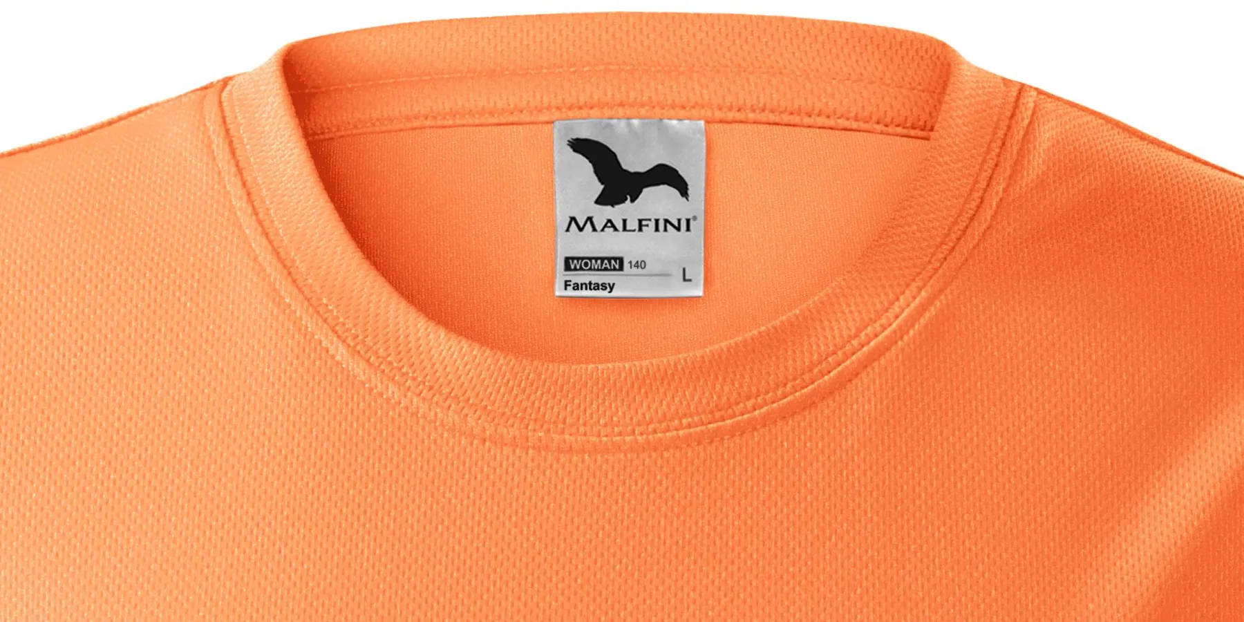 Dames sport T-shirt - Klassieke ronde halslijn
