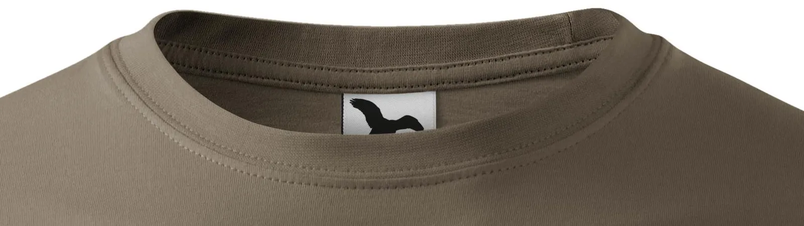 Eenvoudig T-shirt voor heren - Klassieke ronde halslijn