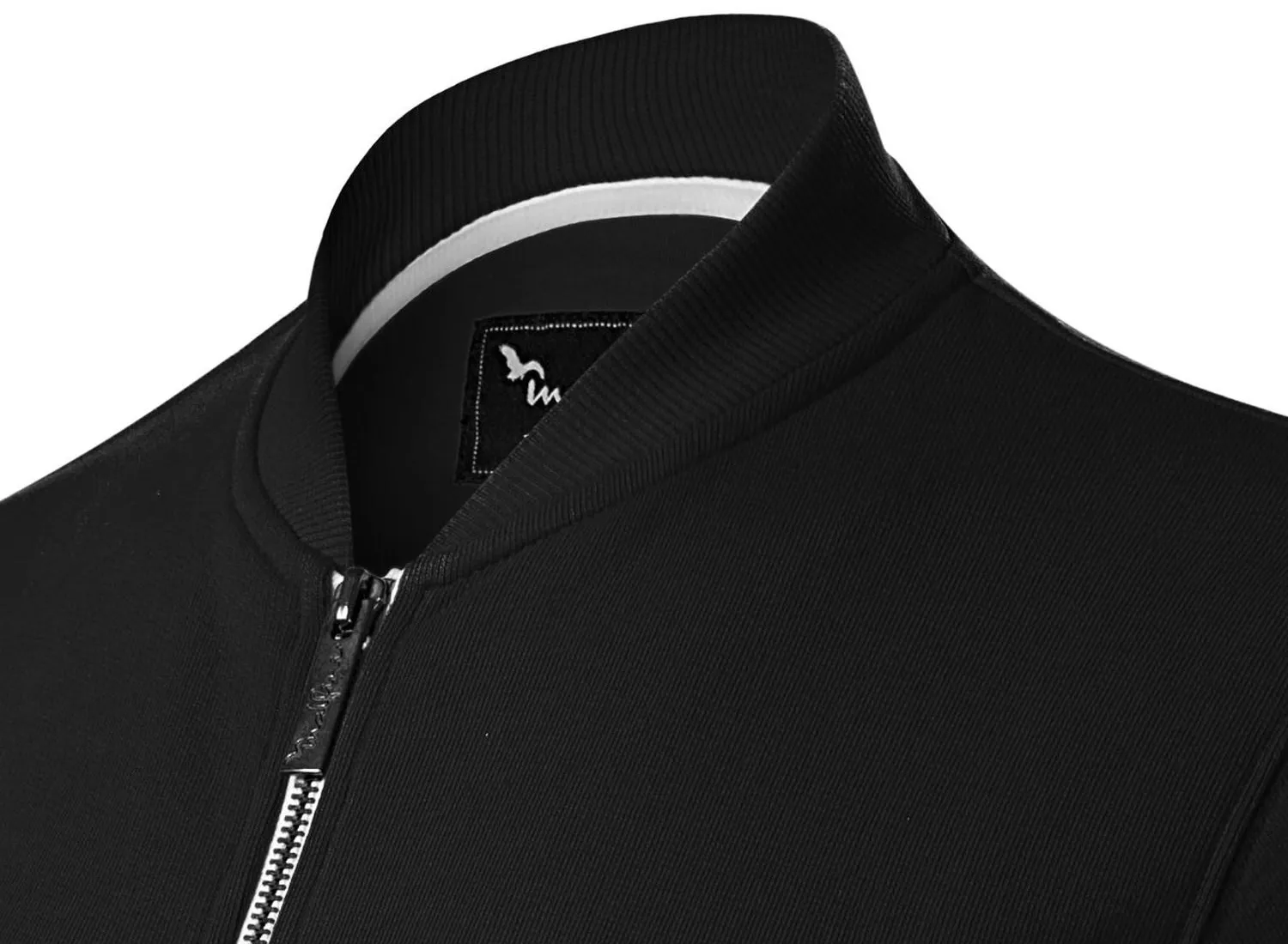 Damessweatshirt met verborgen zakken - Bomberkraag