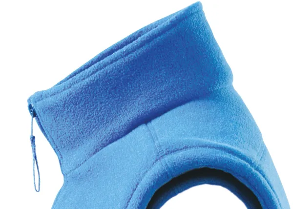 Klassiek fleecevest - Verhoogde kraag ter bescherming tegen kou in de nek