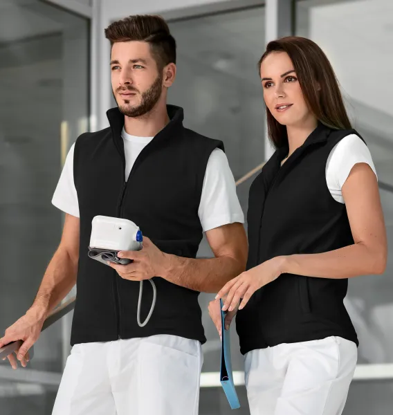 Klassiek fleecevest - Unisex fleecevest - voor dames en heren