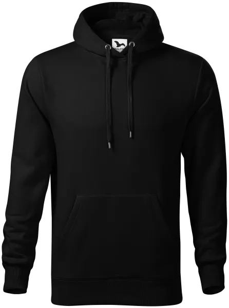 Herensweatshirt met capuchon zonder rits - Losse pasvorm met zijnaden