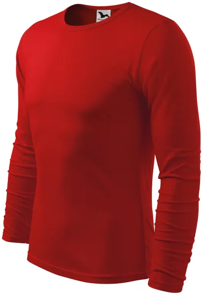 Heren T-shirt met lange mouwen - Heren katoenen t-shirt voor elke dag