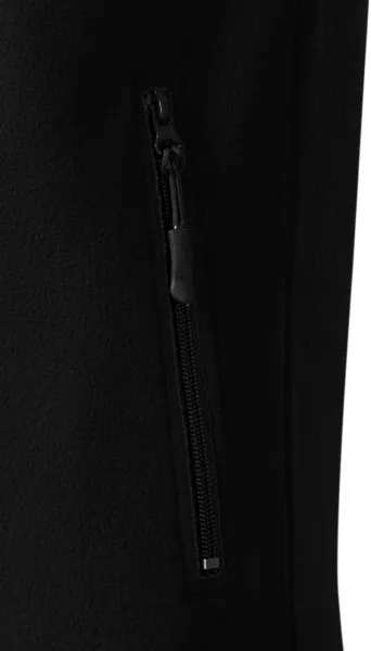 Contrast vest van fleece - Praktische zakken met rits