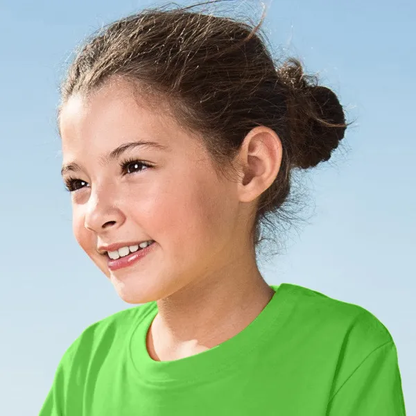 Lichtgewicht T-shirt voor kinderen - Klassieke ronde halslijn