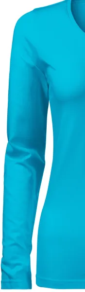 Dames nauwsluitend T-shirt met lange mouwen - Klassieke lange mouwen