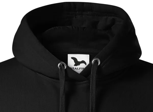 Herensweatshirt met capuchon zonder rits - Capuchon met trekkoordjes
