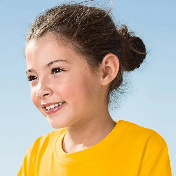 Lichtgewicht T-shirt voor kinderen - Klassieke ronde halslijn