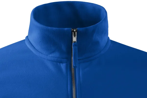 Eenvoudig herensweatshirt zonder capuchon - Hoge kraag