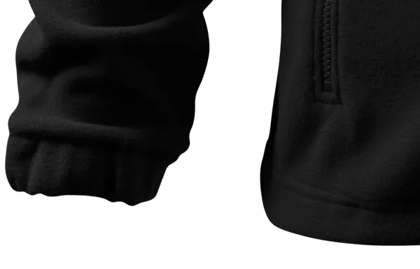 Fleecejack voor heren - Lange mouwen met elastische manchetten