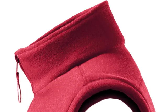 Klassiek fleecevest - Verhoogde kraag ter bescherming tegen kou in de nek