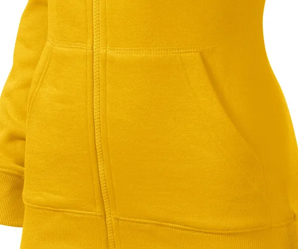 Damessweatshirt met capuchon - Zakken in kangoeroestijl