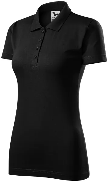 Slim-fit poloshirt voor dames - Dames katoenen poloshirt