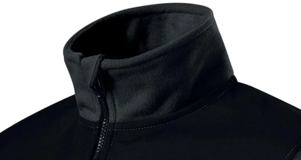 Warm unisex fleecejack - Verhoogde kraag ter bescherming tegen kou in de nek