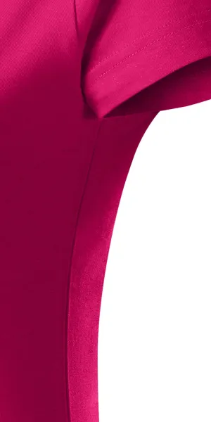 Dames eenvoudig T-shirt - Gesneden met zijnaden