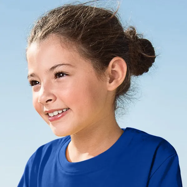 Lichtgewicht T-shirt voor kinderen - Klassieke ronde halslijn