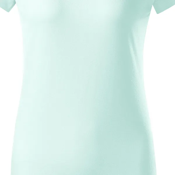 Dames eenvoudig T-shirt - Zacht taps toelopende snit