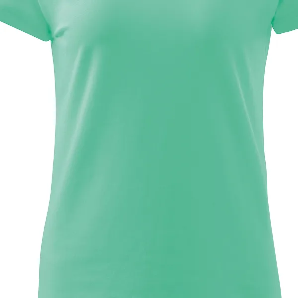 Dames slim fit T-shirt met raglanmouwen - Zacht taps toelopende snit