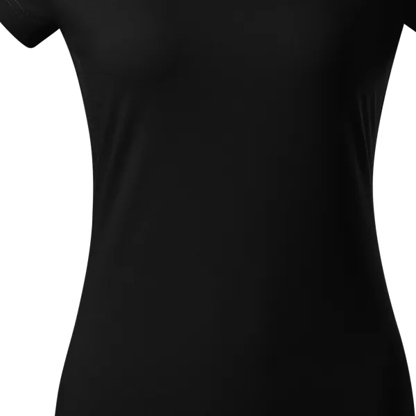Dames slim fit T-shirt met V-halslijn - Zacht taps toelopende snit