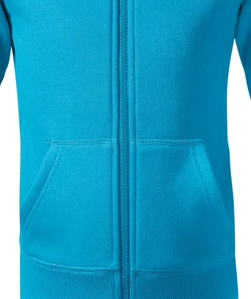 Kindersweatshirt met capuchon - Losse pasvorm met zijnaden