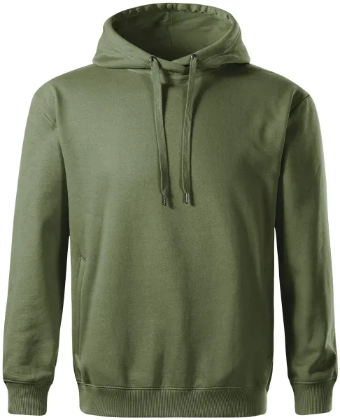Comfortabele herenhoodie - Herensweater zonder rits en met capuchon