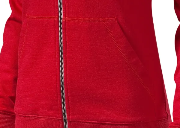 Dames contrasterend sweatshirt met capuchon - Zakken in kangoeroestijl