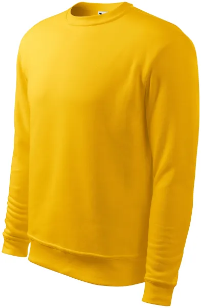 Heren/kinder sweatshirt over het hoofd, zonder capuchon - Eenvoudig herensweatshirt zonder rits en zonder capuchon