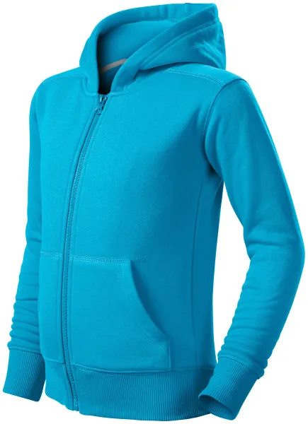 Kindersweatshirt met capuchon - Kindertrui met rits en capuchon