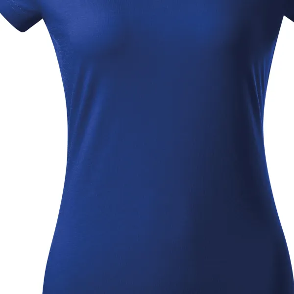 Dames slim fit T-shirt met V-halslijn - Zacht taps toelopende snit