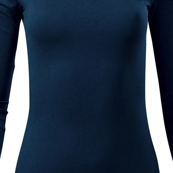 Dames T-shirt met lange mouwen - Licht getailleerde snit