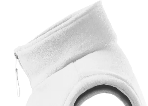 Klassiek fleecevest - Verhoogde kraag ter bescherming tegen kou in de nek