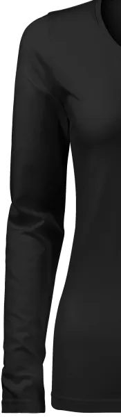 Dames nauwsluitend T-shirt met lange mouwen - Klassieke lange mouwen