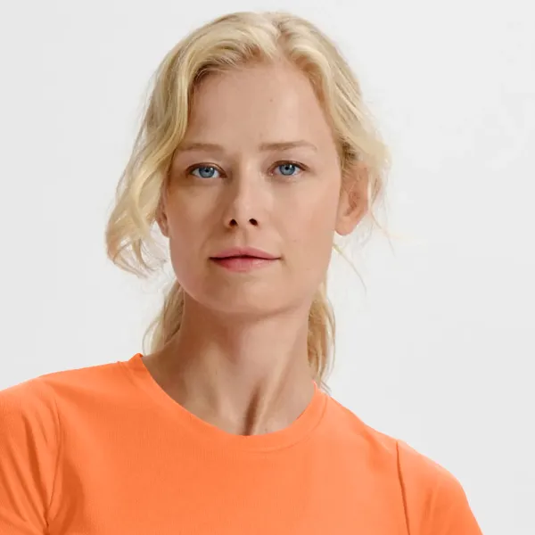 Dames sport T-shirt - Klassieke ronde halslijn