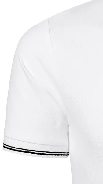 Contrasterend poloshirt voor heren - Klassieke korte mouwen