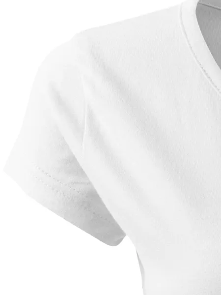 Dames T-shirt met zeer korte mouwen - Zeer korte mouwen