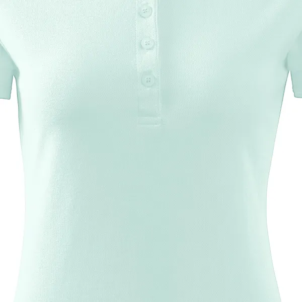 Elegant dames poloshirt - Zacht taps toelopende snit