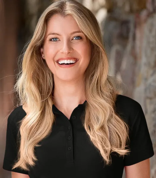 Elegant dames poloshirt - 5-knoops sluiting