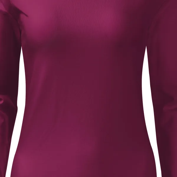 Dames nauwsluitend T-shirt met lange mouwen - Zacht taps toelopende snit