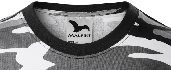 Camouflage T-shirt voor kinderen - Klassieke ronde halslijn