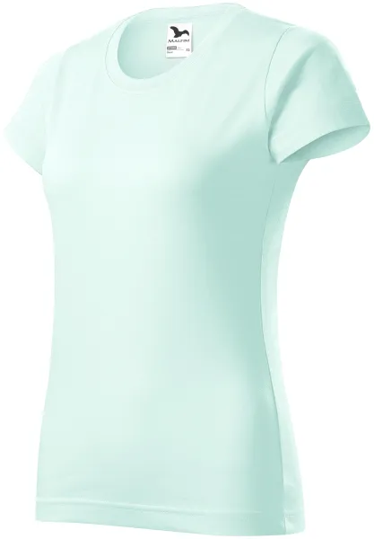 Dames eenvoudig T-shirt - Dames katoenen t-shirt voor elke dag