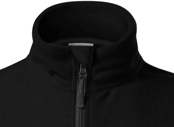 Dames fleece contrast jack - Ritssluiting tot aan de kin