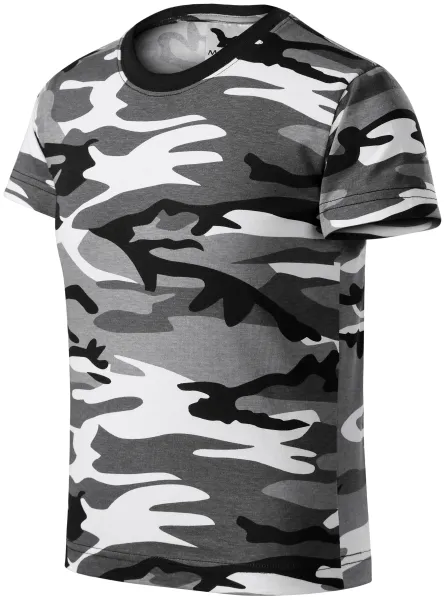 Camouflage T-shirt voor kinderen - Kinder camouflage t-shirt niet alleen voor het bos