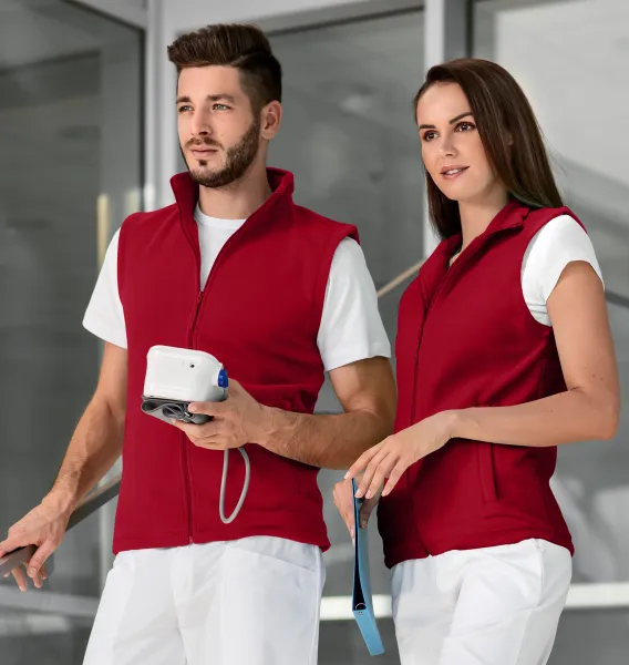 Klassiek fleecevest - Unisex fleecevest - voor dames en heren