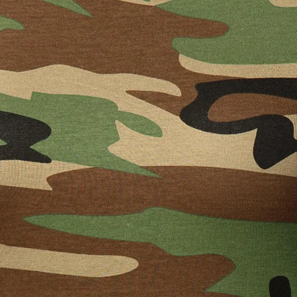 Camouflage T-shirt voor dames - 100% katoen voor maximaal comfort