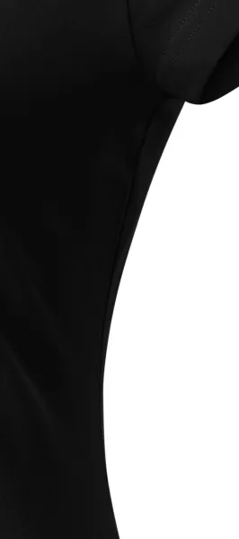 Dames slim fit T-shirt met ronde halslijn - Gesneden met zijnaden
