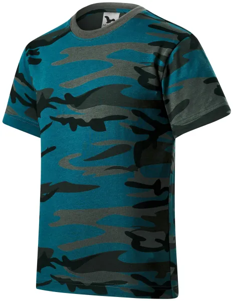 Camouflage T-shirt voor kinderen - Kinder camouflage t-shirt niet alleen voor het bos